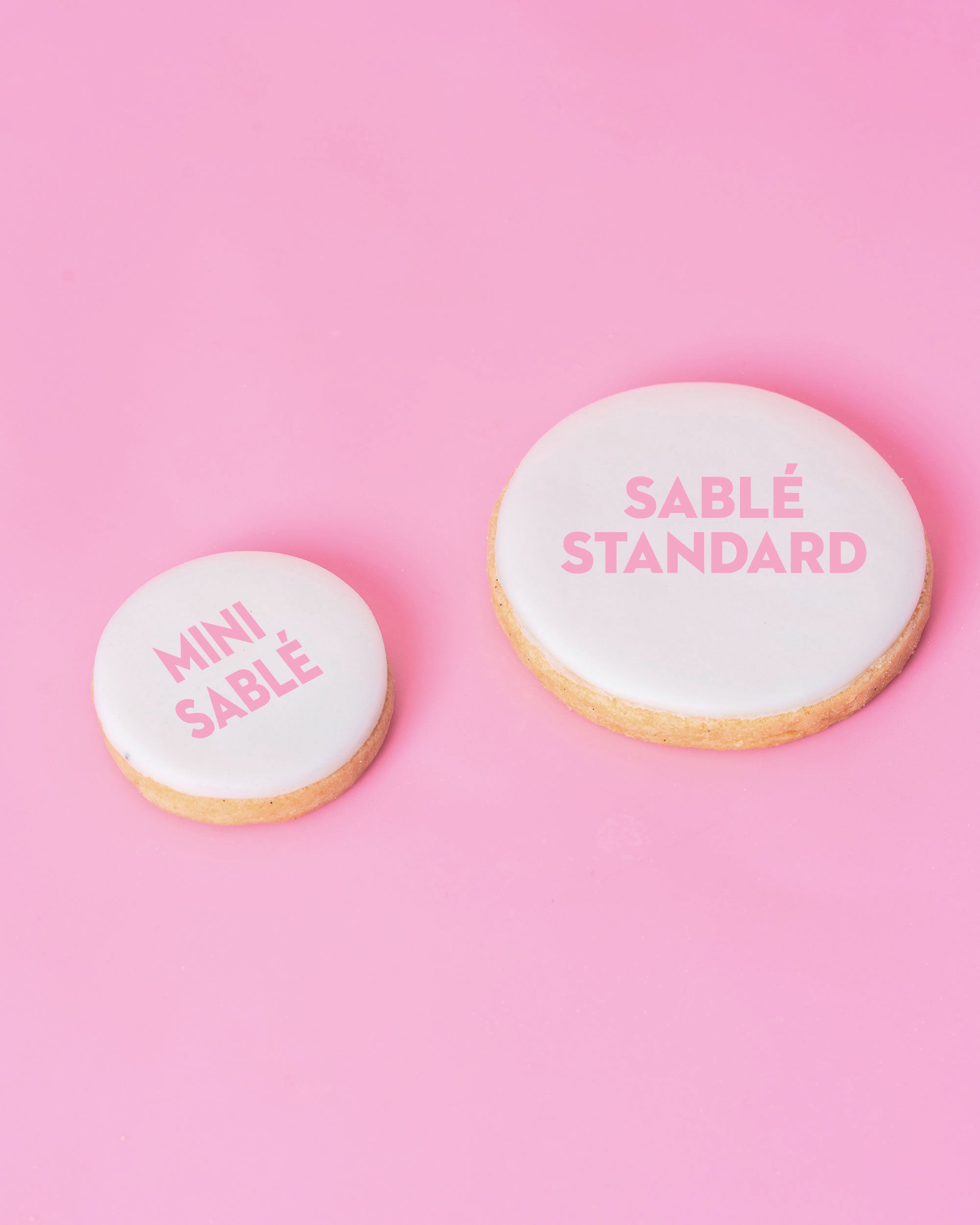 Sablé thème imprimé sur mesure