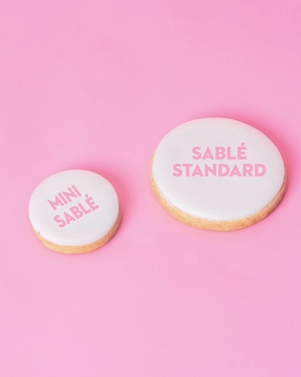 Sablé thème imprimé sur mesure